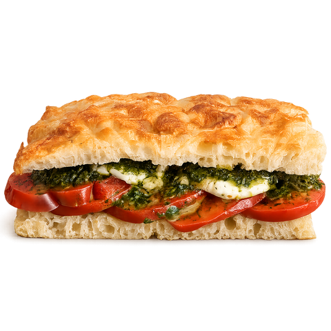 Focaccia Sandwich - Caprese