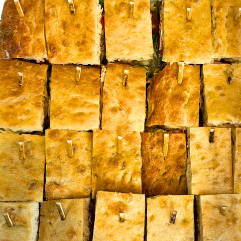 Focaccia Platter - Vegetarian options