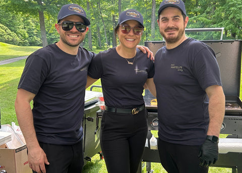 Frank connie Steve golf fundraiser