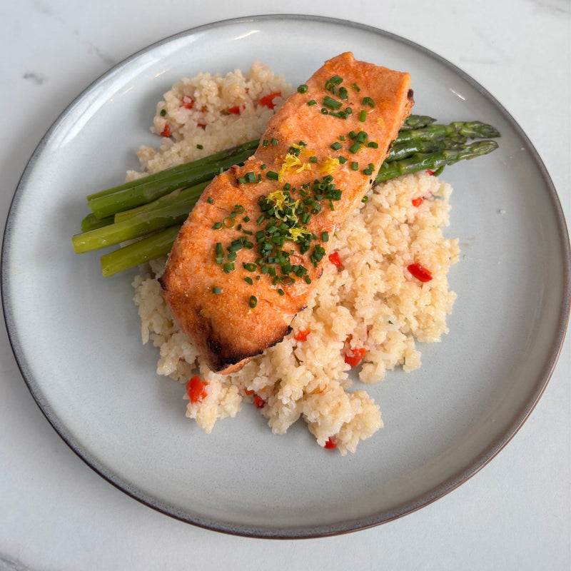 Salmon & Grilled Vegetables