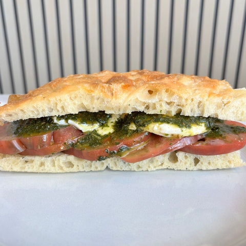 Focaccia Sandwich - Caprese